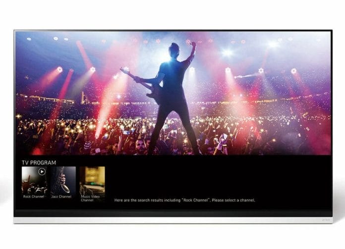 Die erste Abbildung eines LG OLED TV aus 2019 ist aufgetaucht!