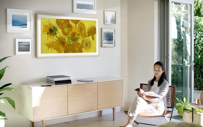 The Frame 2019 soll dank Quantum Dot Display die Kunstwerke noch realistischer darstellen