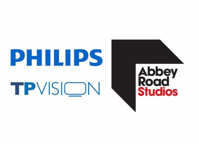 Philips und die legendären Abbey Road Studios gehen eine strategische Partnerschaft ein