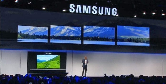 Da Samsung 8K QLED TV-Lineup 2019 besteht aus einem 65, 75, 82, 85 und 98 Zoll Modell.