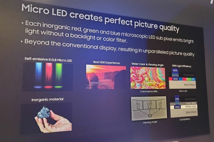 Die Vorteile der Micro LED Technologie auf einen Blick. Hat Samsung das "perfekte" Display erfunden?