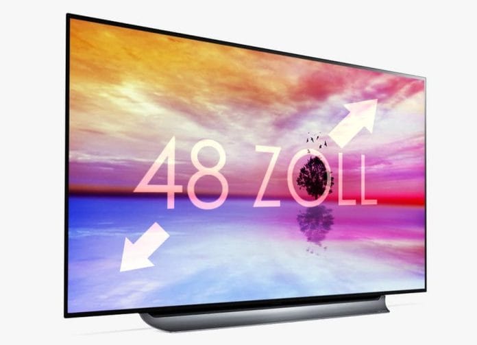 Der 48 Zoll 4K OLED TV von LG könnte erstmals die 1.000 Euro Marke knacken!
