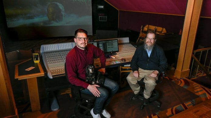 Sind verantwortlich für den Dolby Atmos Sound von "Apocalypse Now: Final Cut" - Colin Guthrie und John Mayer von Mayer Sound