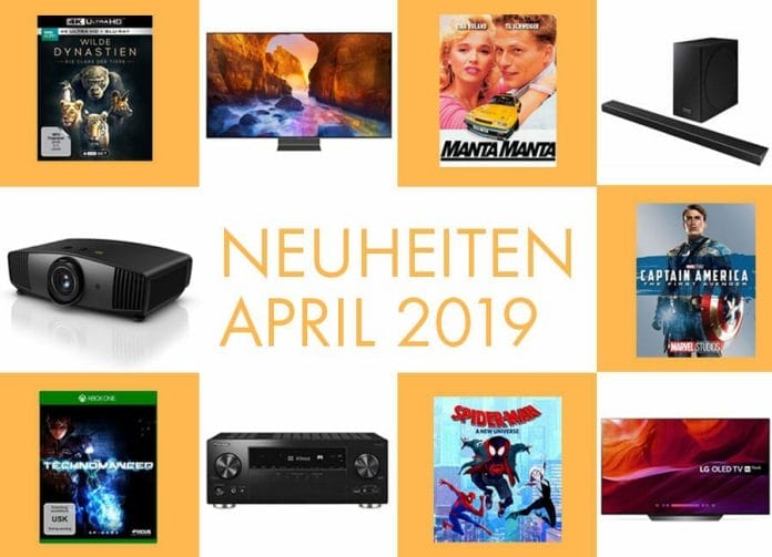 Neuheiten über Neuheiten: Der April 2019 hat ganz schön was zu bieten!