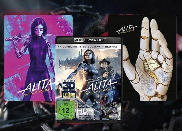 Engel in dreifacher Ausführung: Die 4K Blu-ray Varianten von Alita: Battle Angel