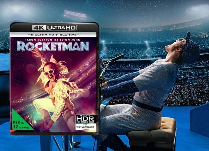 Taron Egerton (Elton John) in Bestform - Rocketman erscheint auf 4K Blu-ray