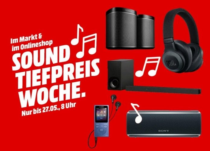 Sound Tiefpreis-Woche auf MediaMarkt.de & im Laden