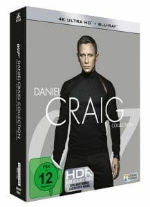 Die Daniel Craig Collection auf 4K Blu-ray erscheint am 24. Oktober 2019