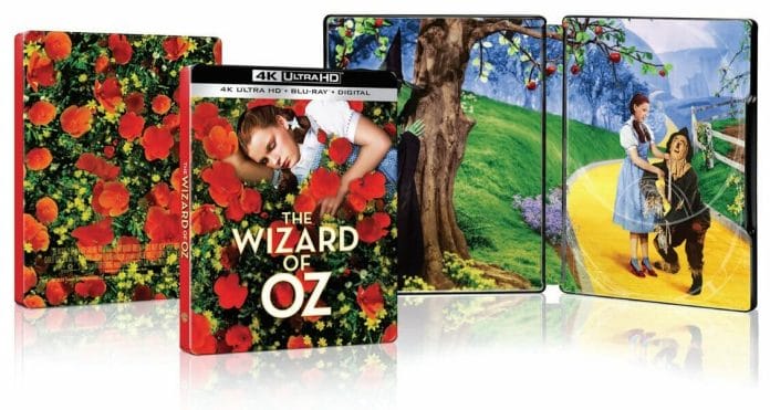 Der Zauberer von Oz als 4K Blu-rays Steelbook in der US-Version