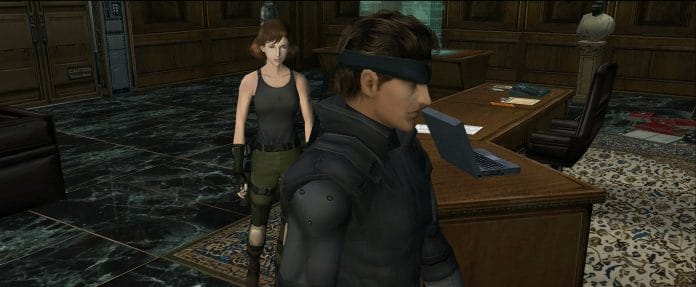 Allein die neu berechneten, hochauflösenden Texturen verleihen dem Klassiker "Metal Gear Solid: Twin Snakes" einen frischen, neuen Look