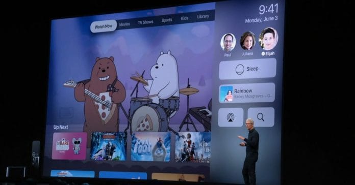 Über das neue Control Center, kann man sein Profil auswählen