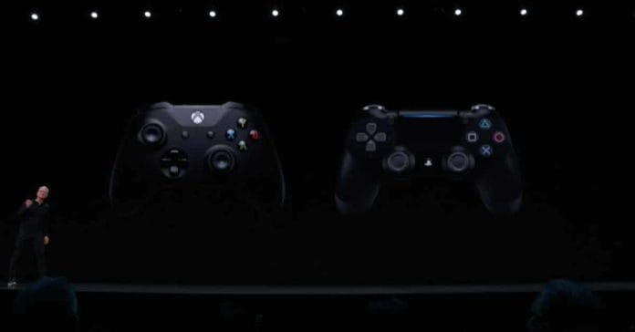 Spiele sowie der neue Apple Arcade Service lassen sich mit tvOS 13 mit dem Xbox One und dem Playstation DualShock 4 Controller steuern