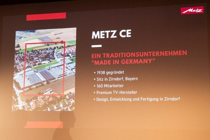Wir bekamen einen kurzen, aber interessanten Einblick in die METZ CE GmbH