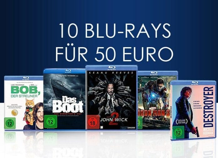 Macht eure Filmsammlung Winterfest, mit der 10 Blu-rays für 50 Euro Aktion!