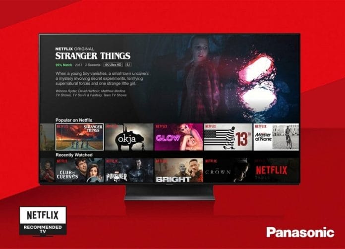 Panasonics 2019 OLED TVs sind optimal für die Wiedergabe des Netflix Portfolios