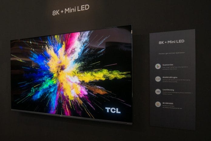 TCL 8K Mini LED TV 