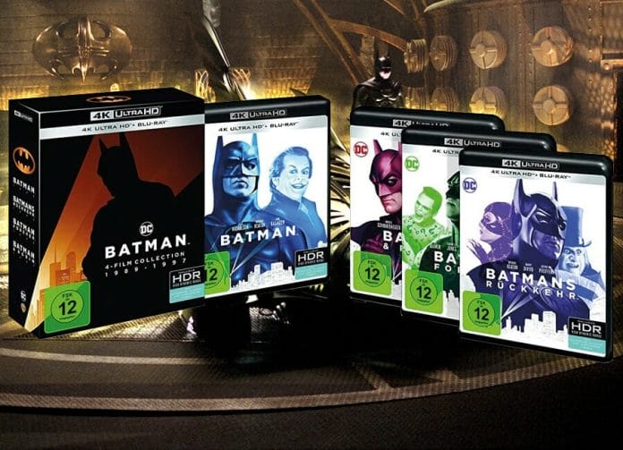 Test Batman 4-Film-Kollection 4K Blu-ray