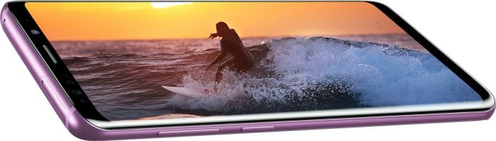 Das Infinity Screen Konzept kennen wir bereits von den Samsung Smartphones (Abgebildet Galaxy S9)