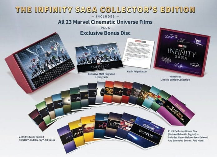 Es gibt sie wirklich: Die Marvel MCU The Infinity Saga Collection auf 4K Blu-ray