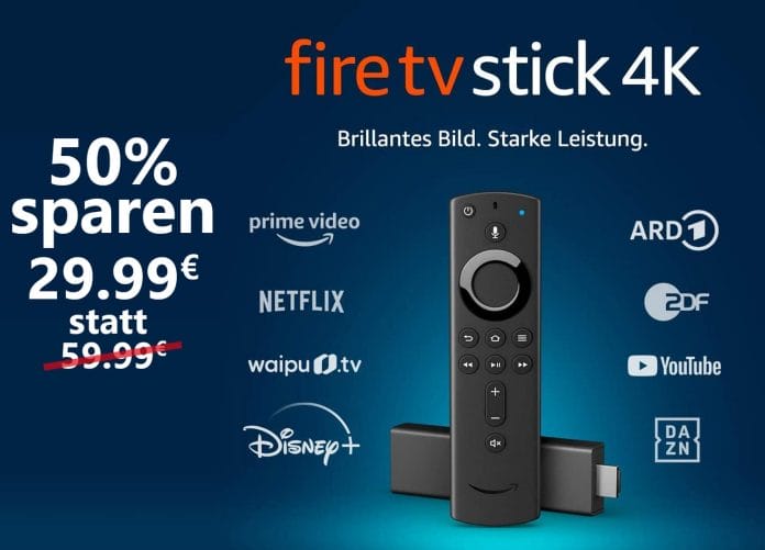 Der Fire TV Stick 4K mit Dolby Vision und Dolby Atmos für nur 29.99 Euro