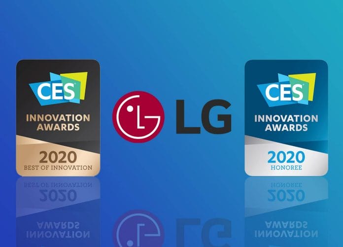 LG CES Innovation Awards 2020