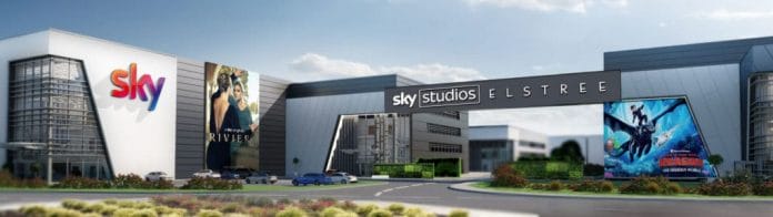 Der hochmoderne Komplex der Sky Studios Elstree soll 2022 fertiggestellt werden