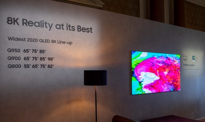2020 8K QLED TV Range Samsung