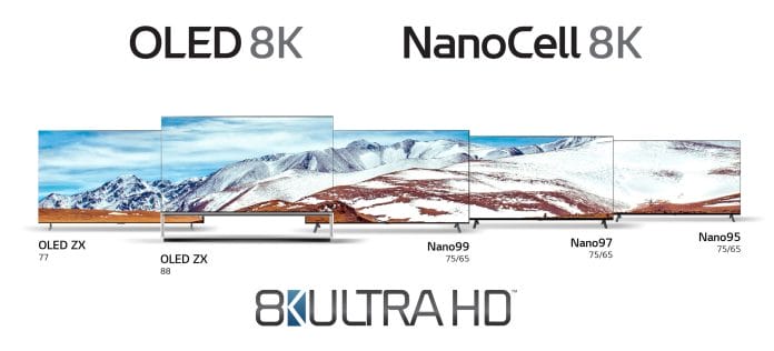 LG 8K Lineup 2020 OLED NanoCell