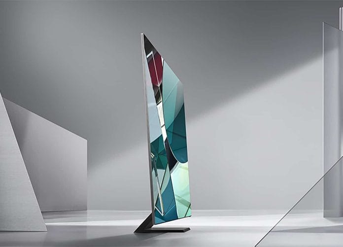 Das ist der neue Q950TS 8K QLED TV mit Infinity Design