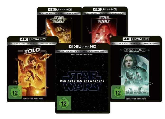 Alle Star Wars Filme können auf 4K Blu-ray vorbestellt werden