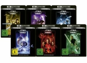 Fox veröffentlicht neue Details zu den Star Wars Filmen auf 4K Blu-ray (Episode 1-6)