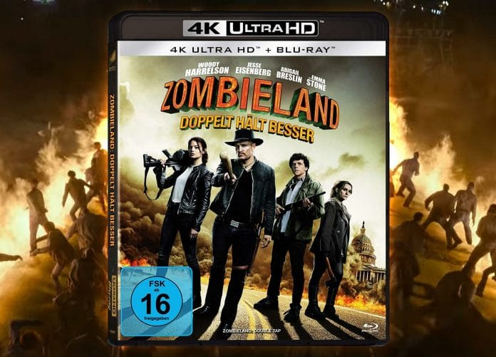 Ein Sequel das sich wirklich lohnt - Zombieland 2 auf 4K Blu-ray