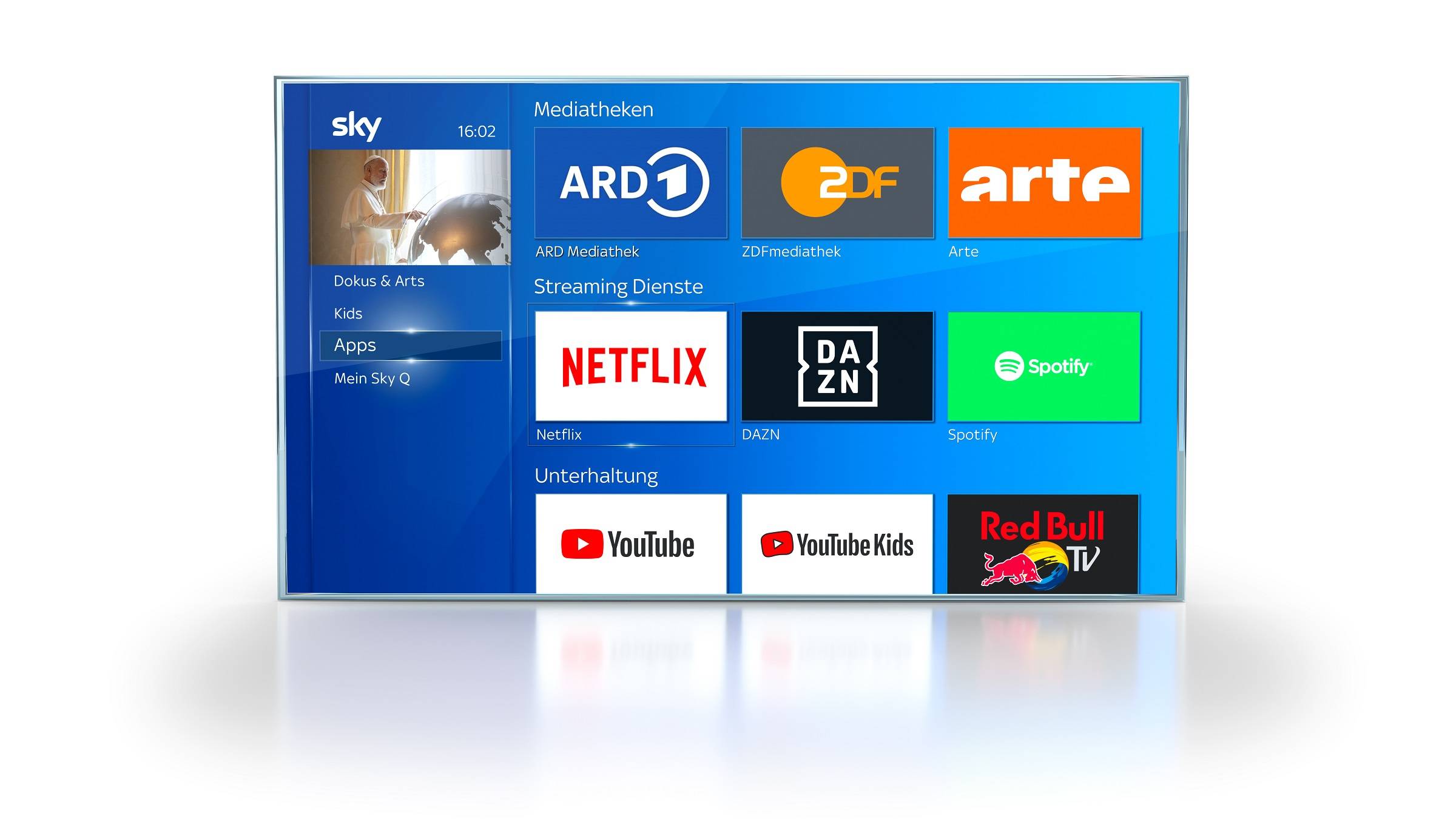 Sky Q Update liefert HDR-Support auf Netflix und überarbeitet das Menü