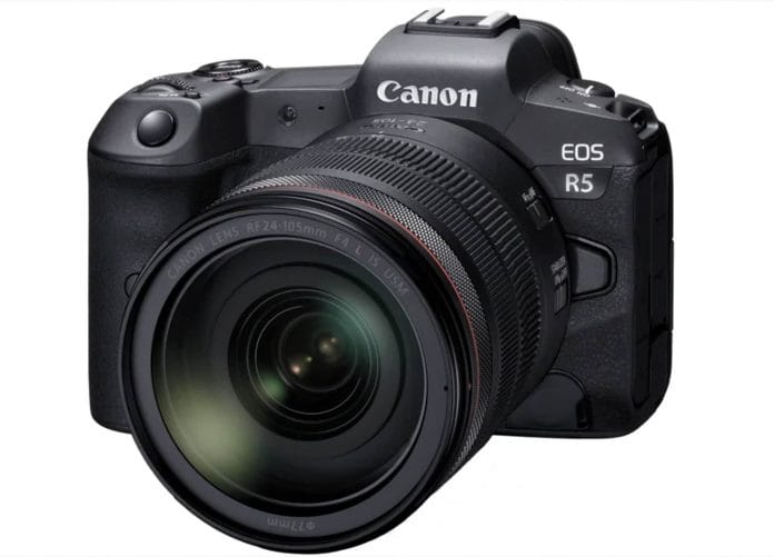 Die Canon EOS R5 zeichnet Videos mit 8K/60p oder 4K/120p auf!