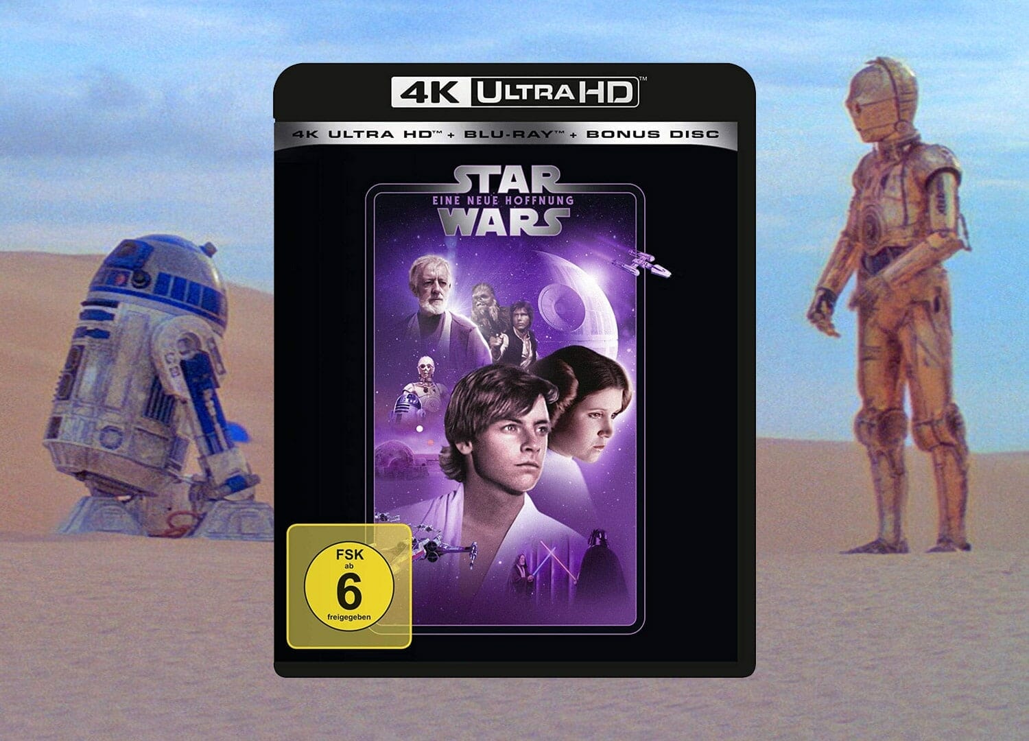 Star Wars: Episode IV – Eine neue Hoffnung auf 4K Blu-ray im Test:  Erscheint der Kultfilm im neuen Glanz?