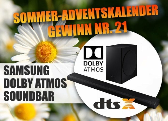 Gewinne ein Samsung HW-Q70T Dolby Atmos Soundbar mit kabellosem Subwoofer im Wert von 749 Euro!
