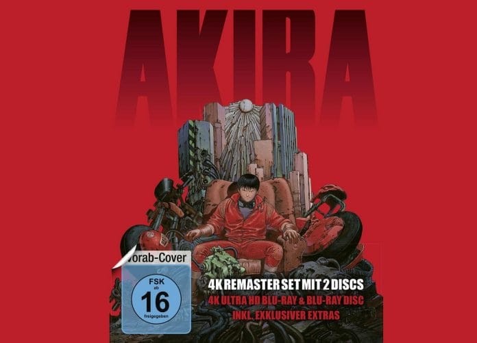 Akira 4k Blu-ray Steelbook