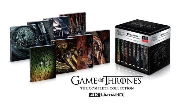 Game of Thrones "The Complete Collection" soll auch als 4K Blu-ray Steelbook erscheinen