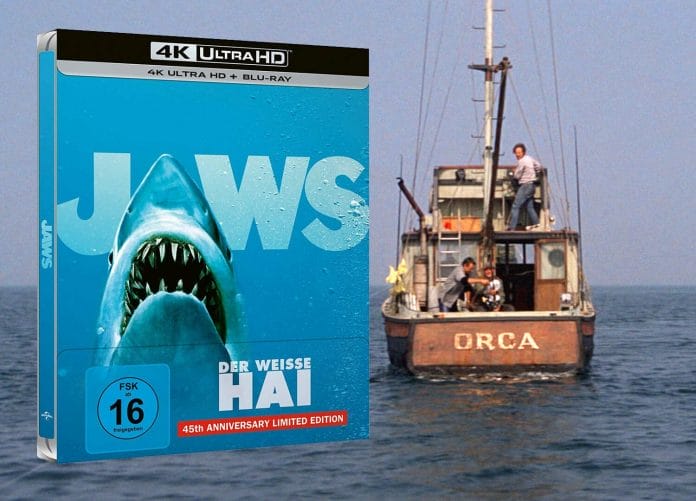 Die 4K Blu-ray von "Der weiße Hai" hat uns im Test überzeugt!