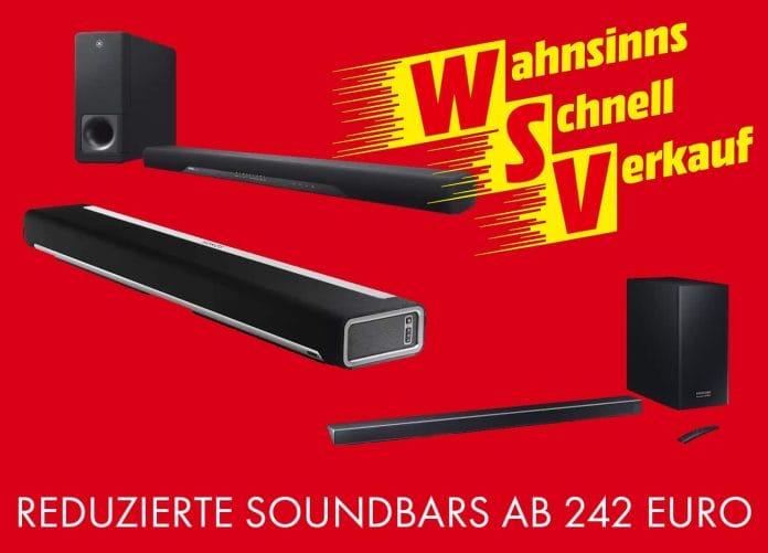 Reduzierte, günstige Soundbars für unter 250 Euro!