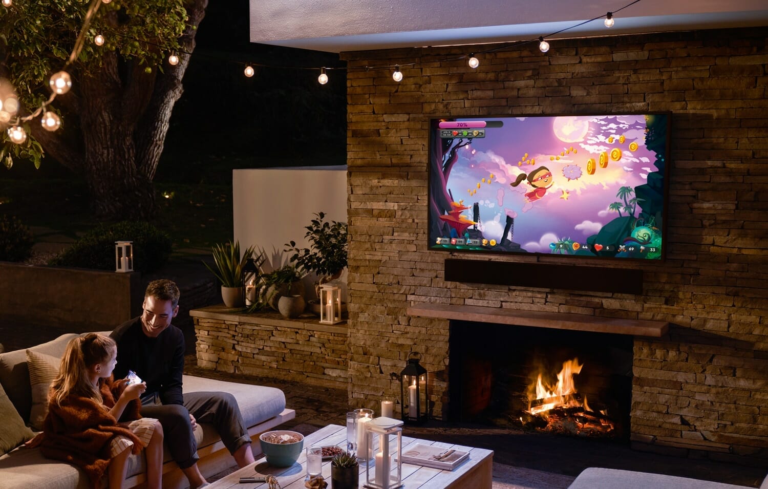 Verkaufsstart Für Samsungs The Terrace 4k Fernseher Für Draußen 4k Filme