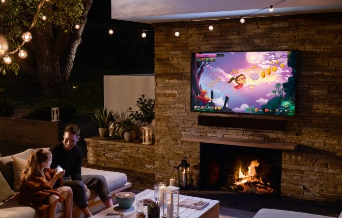 The Terrace: Ein 4K QLED Outdoor-TV ready for Gaming (HDMI 2.1 - 4K/120p)