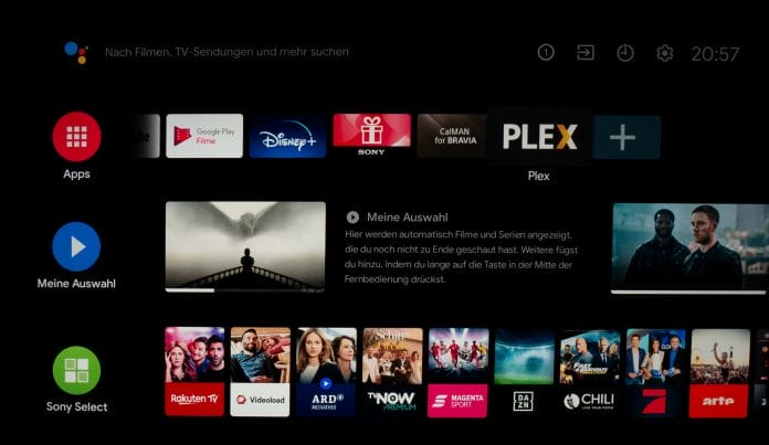 Android TV 9 XH90 Sony