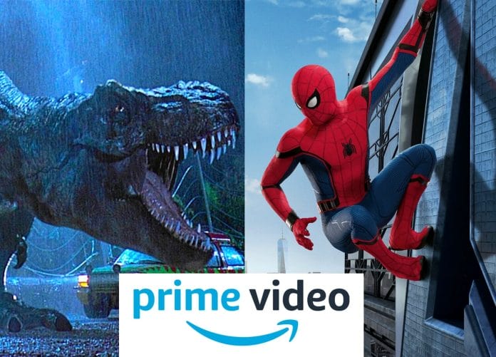4K Streaming kostenlos für Prime Abonnenten auf Prime Video - z.B. Spider-Man: Homecoming oder Jurassic Park