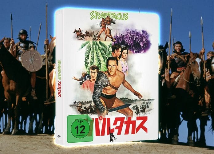Das limitierte Spartacus 4K Blu-ray Steelbook mit japanischem Artwork