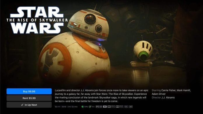 Auch das Star Wars Universum ist jetzt auf iTunes in 4K vertreten