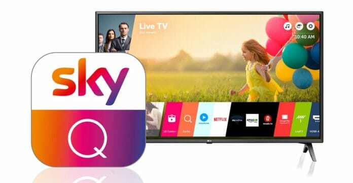 Sky Q gibt es mittlerweile auch als App für viele TVs.