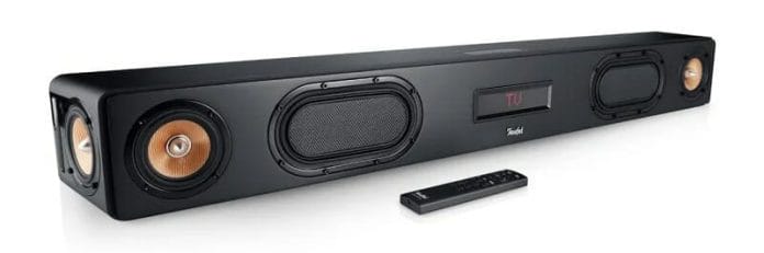 Eine Soundbar wie die Cinebar Ultima liefert ein stylisches und einfaches Upgrade für den Heimkinosound