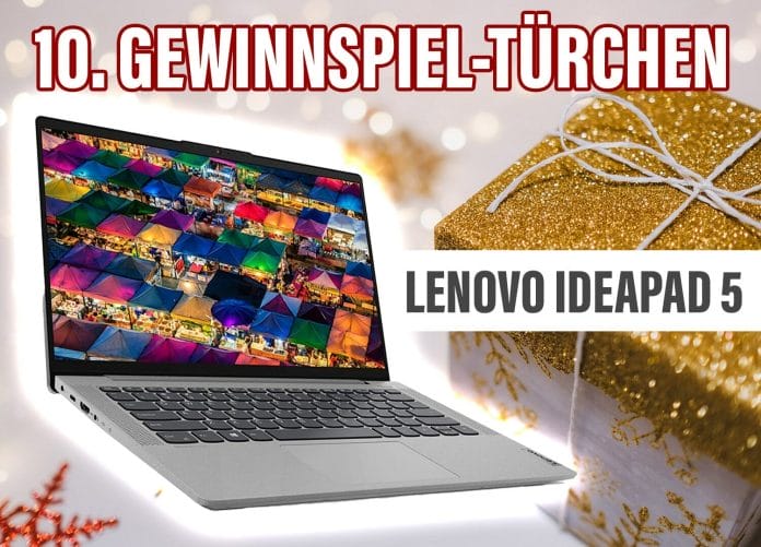 Gewinn Nr. 10: Der Lenovo IdeaPad 5 Laptop mit 14 Zoll Diagonale!