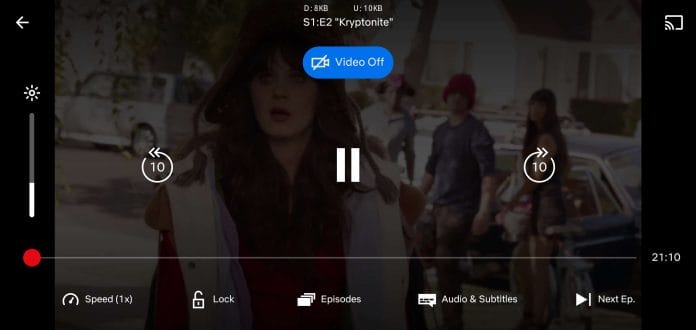 Netflix kann für euch eine reine Audiowiedergabe am Smartphone erlauben.